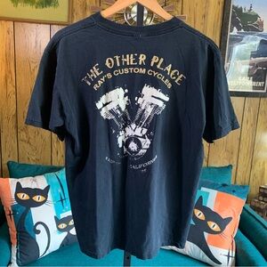 Vintage Ray’s Custom Cycles Authentically Aged Cotton Tee